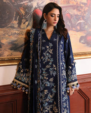 Noemie by Republic Womenswear Unstitched Khaddar 3Pc Suit NWU23-D2-A