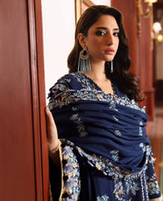 Noemie by Republic Womenswear Unstitched Khaddar 3Pc Suit NWU23-D2-A
