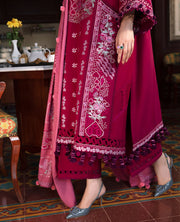 Noemie by Republic Womenswear Unstitched Khaddar 3Pc Suit NWU23-D4-A