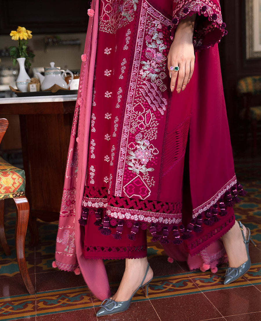 Noemie by Republic Womenswear Unstitched Khaddar 3Pc Suit NWU23-D4-A