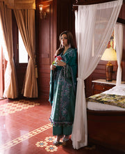 Noemie by Republic Womenswear Unstitched Khaddar 3Pc Suit NWU23-D4-B