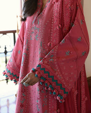 Noemie by Republic Womenswear Unstitched Khaddar 3Pc Suit NWU23-D5-A