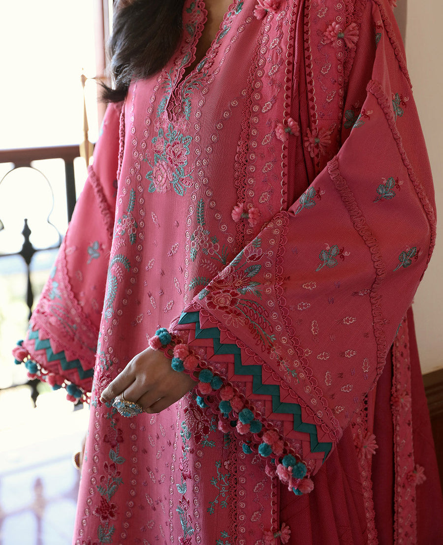 Noemie by Republic Womenswear Unstitched Khaddar 3Pc Suit NWU23-D5-A