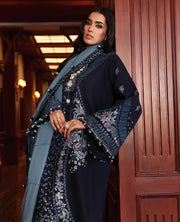 Noemie by Republic Womenswear Unstitched Khaddar 3Pc Suit NWU23-D5-B