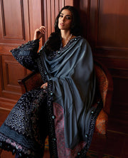 Noemie by Republic Womenswear Unstitched Khaddar 3Pc Suit NWU23-D5-B