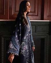 Noemie by Republic Womenswear Unstitched Khaddar 3Pc Suit NWU23-D5-B