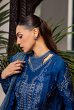 Zarposh Celia Embroidered Luxury Lawn Unstitched 3Pc Suit - NYSA