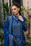 Zarposh Celia Embroidered Luxury Lawn Unstitched 3Pc Suit - NYSA