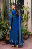 Zarposh Celia Embroidered Luxury Lawn Unstitched 3Pc Suit - NYSA