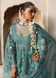 Hussain Rehar Massarat Embroidered Net Unstitched 3Pc Suit - Nagma