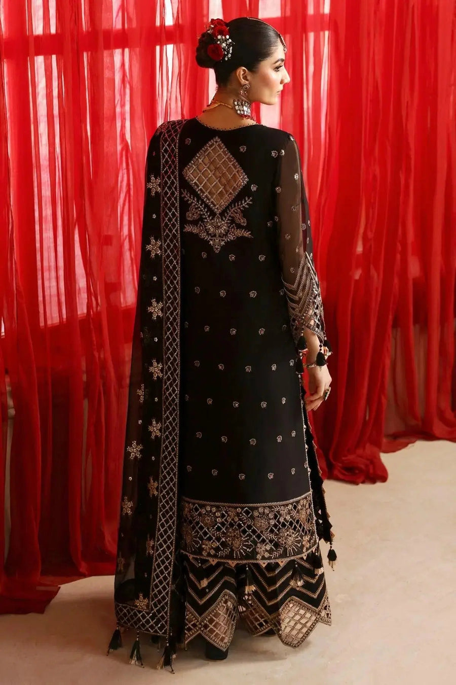 RTW-4026 Embroidered Chiffon