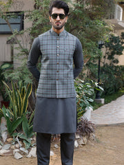 Narkin's Rang-e-Mehfil All Season Men's Unstitched 3Pc Suiting D-07