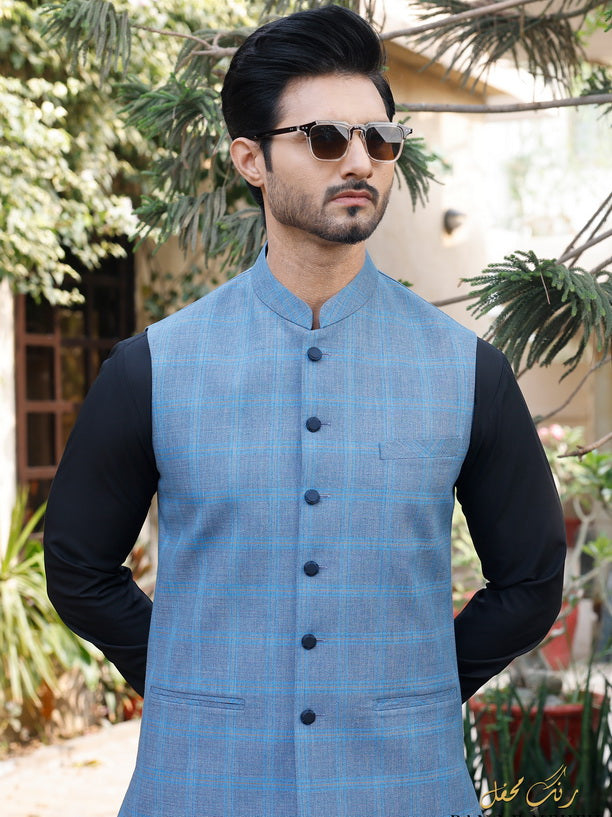 Narkin's Rang-e-Mehfil All Season Men's Unstitched 3Pc Suiting D-08