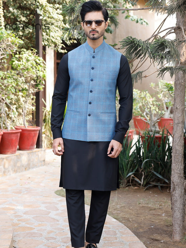 Narkin's Rang-e-Mehfil All Season Men's Unstitched 3Pc Suiting D-08