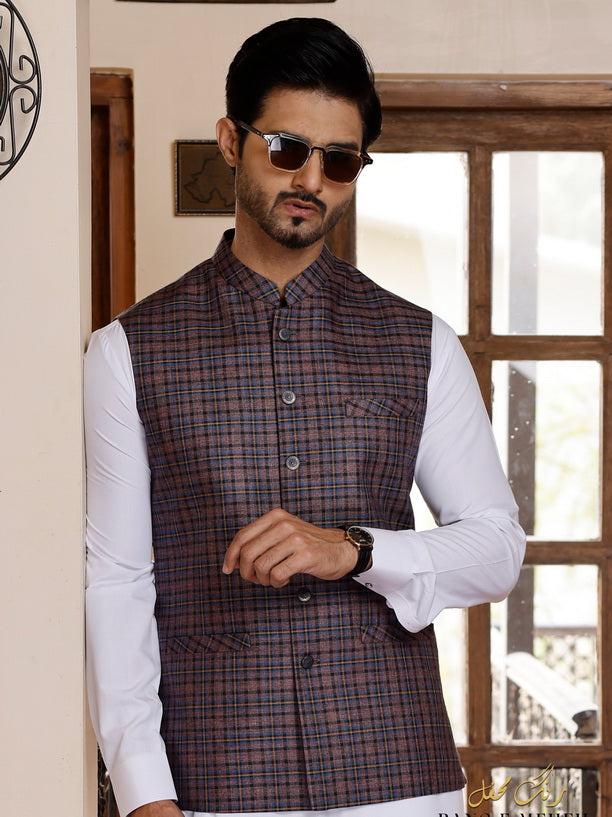 Narkin's Rang-e-Mehfil All Season Men's Unstitched 3Pc Suiting D-14
