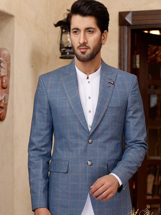 Narkin's Rang-e-Mehfil All Season Men's Unstitched 3Pc Suiting D-17