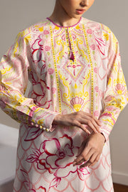 Coco by Zara Shahjahan Prints Unstitched Lawn 3Pc Suit D-05B Nami