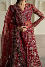 Ayzel Pehli Nazar Embroidered Organza Unstitched 3Pc Suit AZW-25-V1-01 NAQQASH