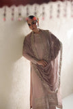 VERA Embroidered Raw Silk Unstitched 3Pc Suit - Naqsh Soft Pink