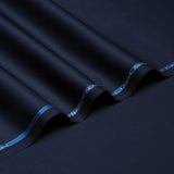 Gladiator by Dynasty Fabrics Men's Unstitched Cotton Suit - Navy