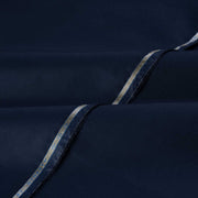 Dynasty Super Active Men's Unstitched Stiff Cotton Suit - Navy