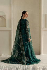 Ayzel Pehli Nazar Embroidered Organza Unstitched 3Pc Suit AZW-25-V1-08 NAZRANA
