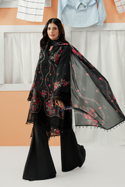 Zarposh Sundaze Embroidered Luxury Lawn Unstitched 3Pc Suit - NERINA