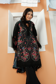 Zarposh Sundaze Embroidered Luxury Lawn Unstitched 3Pc Suit - NERINA