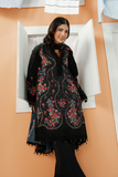 Zarposh Sundaze Embroidered Luxury Lawn Unstitched 3Pc Suit - NERINA
