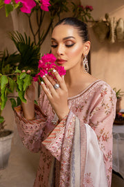 Afshan by Zoya & Fatima Embroidered Monark 4Pc Suit - Nigar