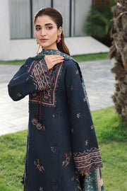 Rang Rasiya Florence Festive Embroidered Lawn Unstitched 3Pc Suit - NILOFER