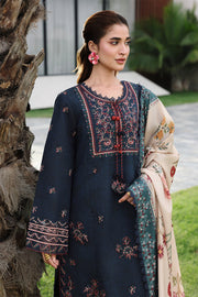 Rang Rasiya Florence Festive Embroidered Lawn Unstitched 3Pc Suit - NILOFER