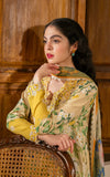 Asifa & Nabeel Meraki Vintage Embroidered Lawn Unstitched 3Pc Suit MVL25-04 Nimbu Pani