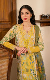 Asifa & Nabeel Meraki Vintage Embroidered Lawn Unstitched 3Pc Suit MVL25-04 Nimbu Pani
