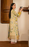 Asifa & Nabeel Meraki Vintage Embroidered Lawn Unstitched 3Pc Suit MVL25-04 Nimbu Pani