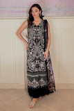 Neeshay Symphony Embroidered Luxury Lawn Unstitched 3Pc Suit - Celestial