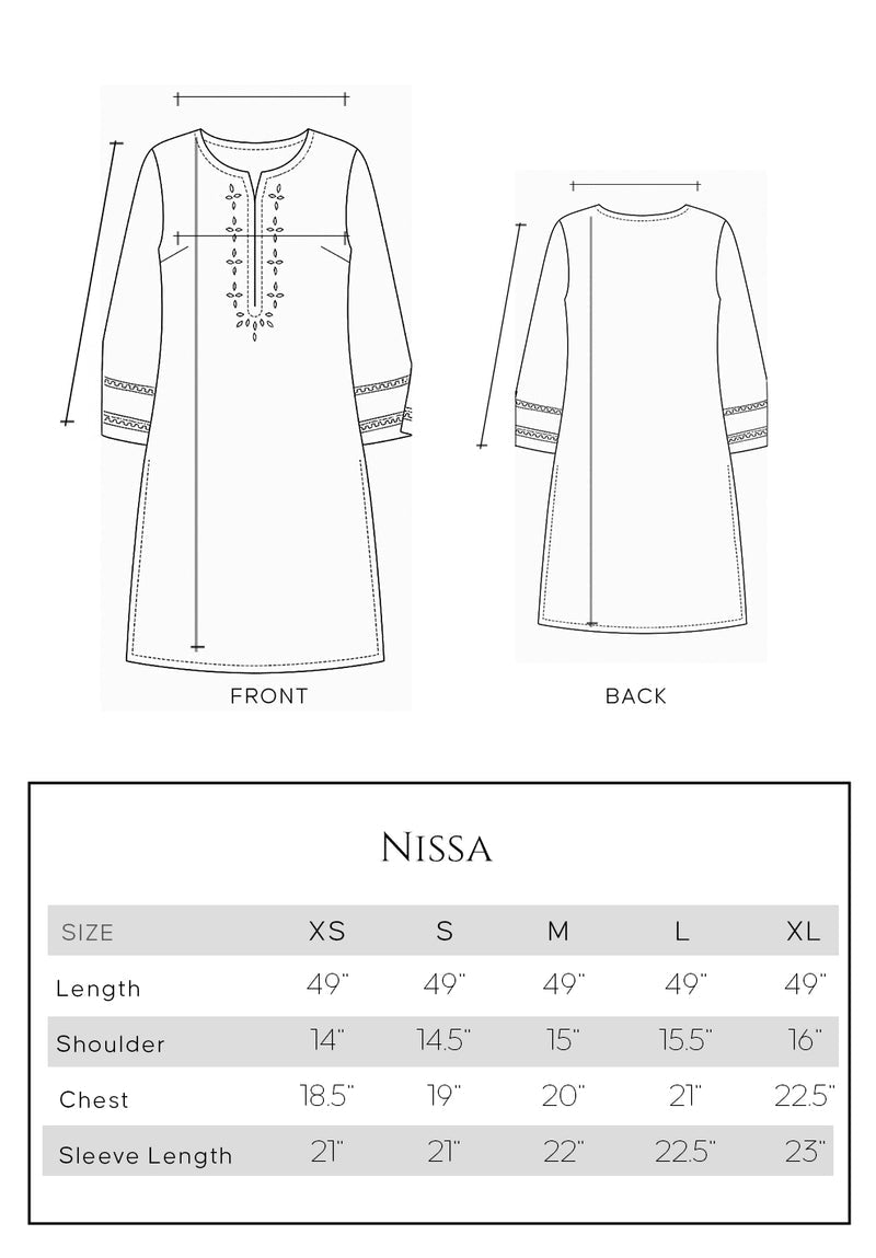 Mushq Sunehri Ramsha Edit Lama Silk Stitched 3Pc Suit - Nissa