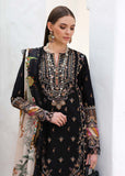 Kanwal Malik Elysia Embroidered Lawn Unstitched 3Pc Suit - NOIRE