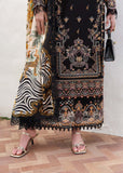Kanwal Malik Elysia Embroidered Lawn Unstitched 3Pc Suit - NOIRE