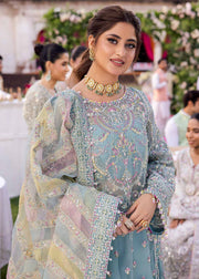 Maahi by Kanwal Malik Embroidered Organza Unstitched 3Pc Suit - NOOR