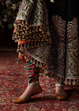 Hussain Rehar Massarat Embroidered Raw Silk Unstitched 3Pc Suit - Noor Jehan