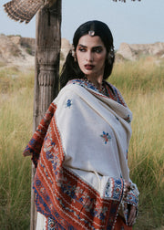 Hussain Rehar Kot Radha Kishan Unstitched Karandi 3Pc Suit - Noori