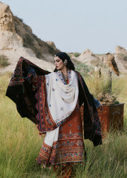 Hussain Rehar Kot Radha Kishan Unstitched Karandi 3Pc Suit - Noori