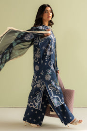 Coco by Zara Shahjahan Prints Unstitched Lawn 3Pc Suit D-08A NORA