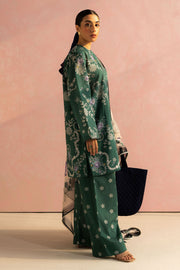 Coco by Zara Shahjahan Prints Unstitched Lawn 3Pc Suit D-08B NORA