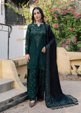 NUREH Exclusive Embroidered Leather Peach Unstitched 3Pc Suit NE-299