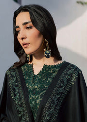 NUREH Exclusive Embroidered Leather Peach Unstitched 3Pc Suit NE-299