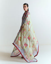 Jugnu by Hussain Rehar Unstitched Embroidered Lawn 3Pc Suit - Nyami