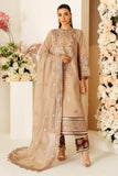 Alizeh Fashion Luxe Embroidered Raw Silk Unstitched 3Pc Suit AF-RS-06-Oak