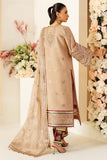 Alizeh Fashion Luxe Embroidered Raw Silk Unstitched 3Pc Suit AF-RS-06-Oak